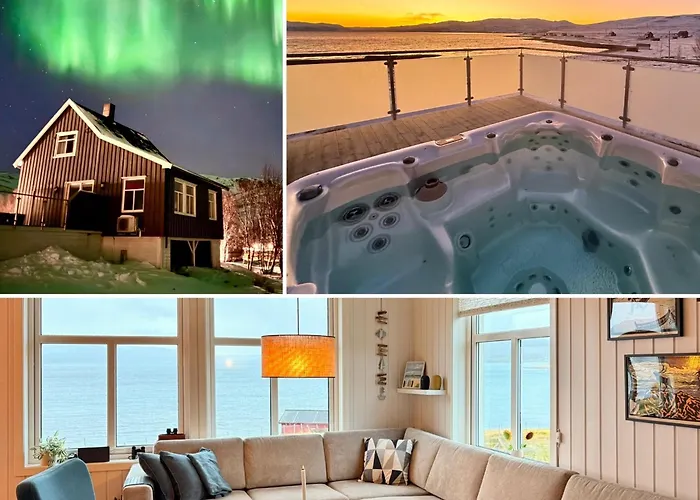 Jacuzzi, Fjord View & Northern Lights - Close To & North Cape * Hammerfest