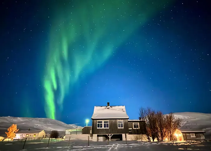 Jacuzzi, Fjord View & Northern Lights - Close To & North Cape Сasa de vacaciones