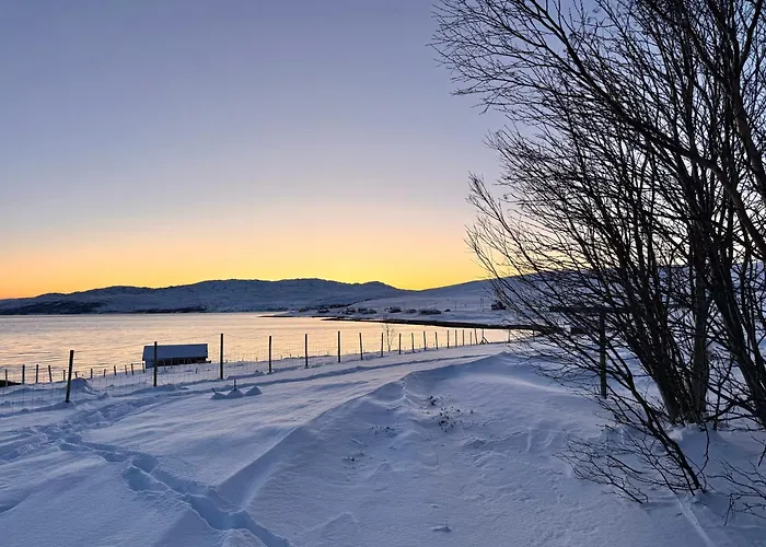 بيت للعطل Jacuzzi, Fjord View & Northern Lights - Close To & North Cape هامرفست